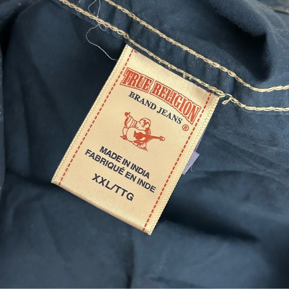 💕 True religion Men's Blue Shirt XXL - Picture 8 of 11